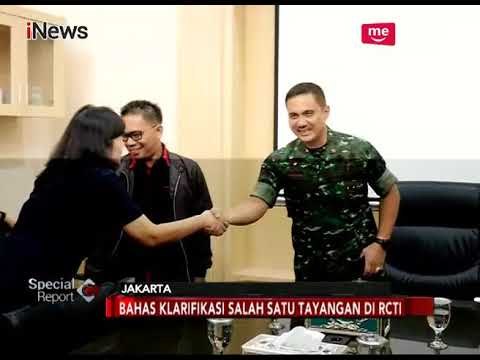 Pihak Management RCTI Datangi Markas Besar TNI AD Untuk Meminta Maaf - Special Report 22/01