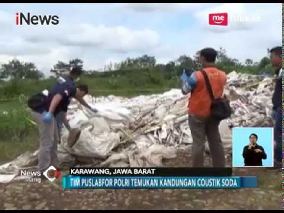 Diduga Beracun, Tim Gegana Periksa Tempat Pembuangan Limbah 78 Ton - iNews Siang 23/01