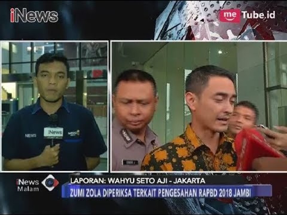 Kasus Suap RAPBD, Zumi Zola Diperiksa KPK Selama 7 Jam - iNews Malam 22/01