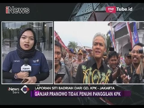 Beralasan Melakukan Tugas Kedinasan, Ganjar Pranowo Tak Penuhi Panggilan KPK - iNews Sore 03/01