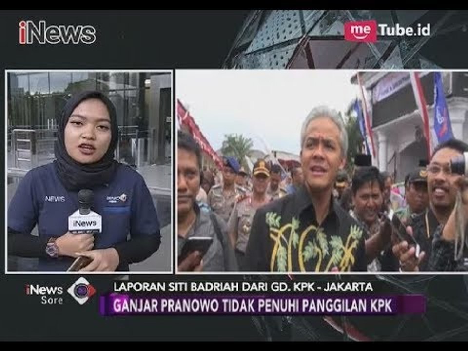 Beralasan Melakukan Tugas Kedinasan, Ganjar Pranowo Tak Penuhi Panggilan KPK - iNews Sore 03/01