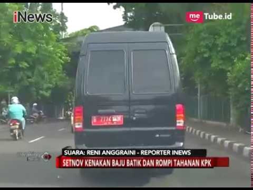 Perjalanan Setya Novanto Dari Tahanan Menuju Lokasi Persidangan - Breaking News 04/01