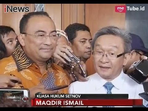 Jawaban Kuasa Hukum Setya Novanto Pasca Penolakan Hakim Terhadap Eksepsi - Breaking News 04/01