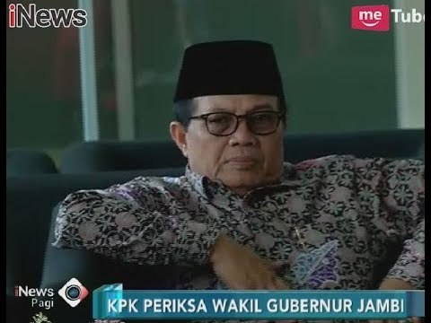 Wakil Gubernur Jambi Datangi KPK untuk Penuhi Panggilan Sebagai Saksi Korupsi - iNews Pagi 05/01