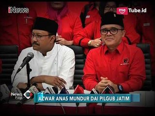 Beredar Foto Tak Senonoh, Bacagub Azwar Anas Mengundurkan Diri pada Pilgub Jatim - iNews Pagi 06/01