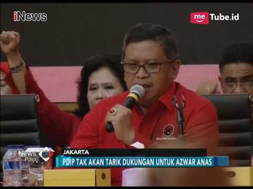 Kabar Mundurnya Azwar Anas pada Pilgub Jatim Dibantah PDIP - iNews Pagi 06/01