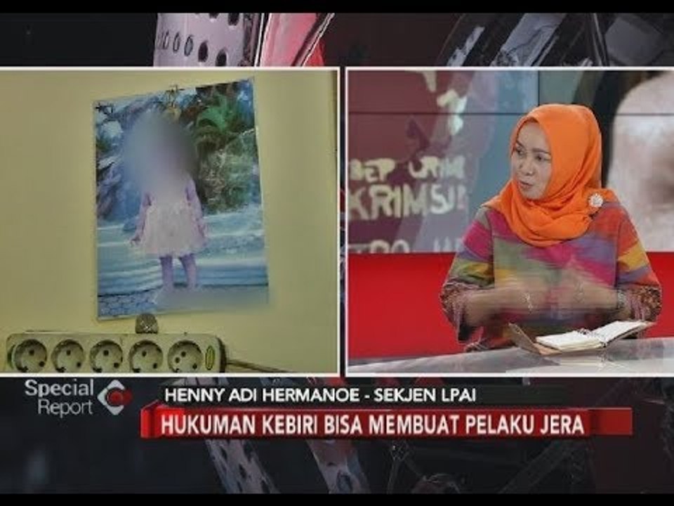 Sekjen LPAI: Hukuman Kebiri Bisa Membuat Pelaku Pedofil Jera - Special Report 08/01