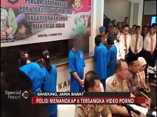 Скачать видео: Polisi Tangkap 6 Tersangka Video Porno Viral Wanita Dewasa Dengan Anak Kecil - Special Report 08/01