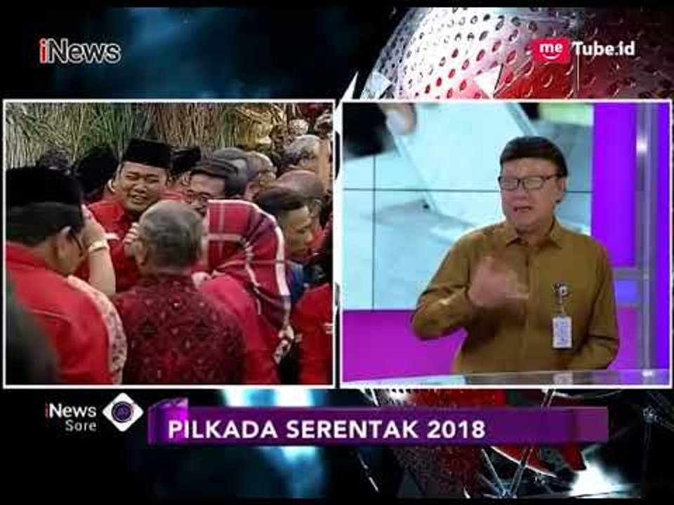 MENDAGRI: Pilkada Tahun Ini Sudah Beraroma Pileg dan Pilpres - iNews Sore 08/01