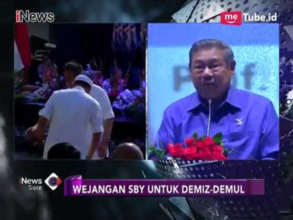 Meriah!! Inilah Wejangan SBY Untuk Demiz-Demul - iNews Sore 09/01