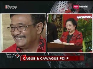 Megawati Umumkan Cagub dan Cawagub 4 Provinsi - Special Report 04/01