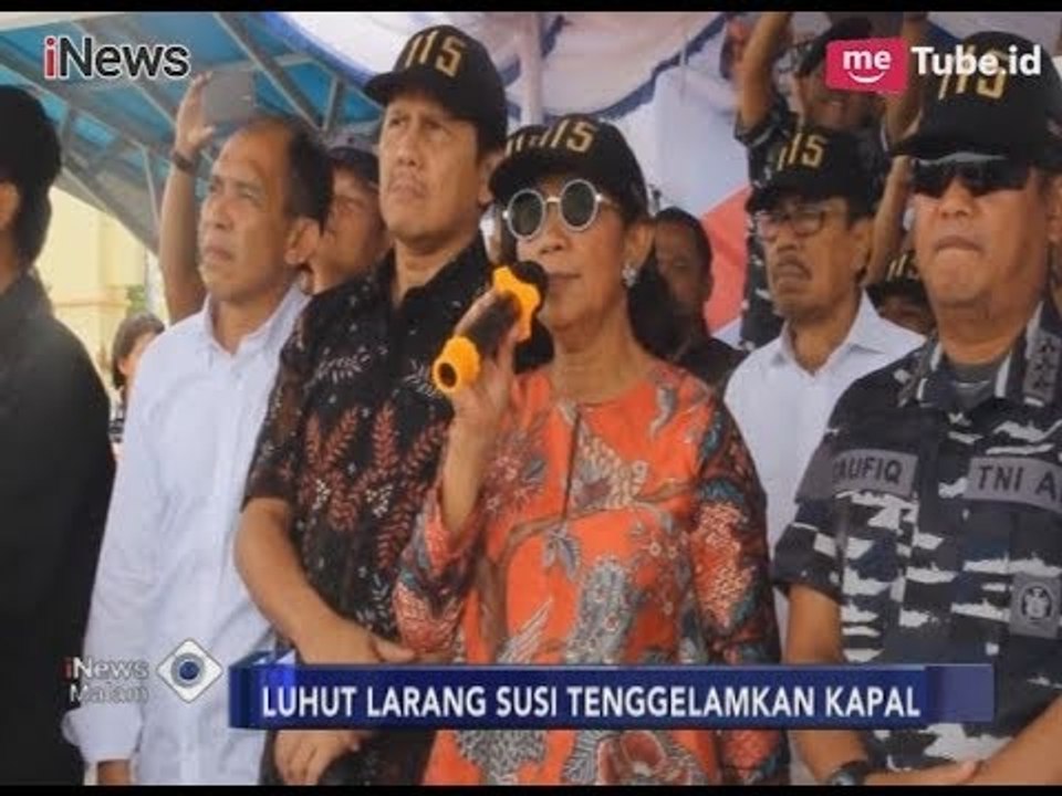 Dilarang Tenggelamkan Kapal, Susi : Penenggelaman Kapal Sudah Sesuai Prosedur - iNews Malam 09/01