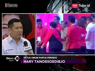 Hary Tanoe dan Sejumlah Petinggi Parpol Hadiri HUT Ke-45 PDIP - iNews Sore 10/01