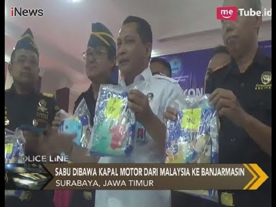 BNN Berhasil Gagalkan Penyelundupan Sabu dari Malaysia - Police Line 11/01