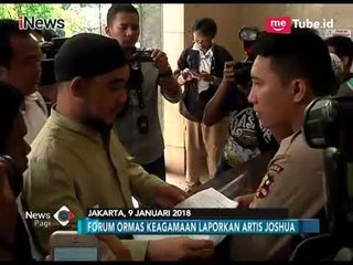Joshua Suherman Akhirnya Dillaporkan Forum Ormas Keagamaan - iNews Pagi 12/01