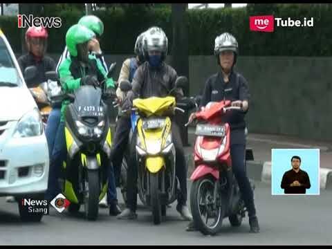 Larangan Sepeda Motor Dicabut, Pengendara Motor Kembali Lewati Jalan Thamrin - iNews Siang 11/01
