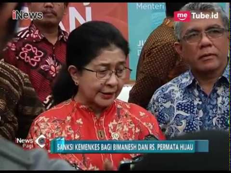 Kemenkes Akan Berikan Sanksi kepada Bimanesh dan RS Permata Hijau - iNews Pagi 14/01