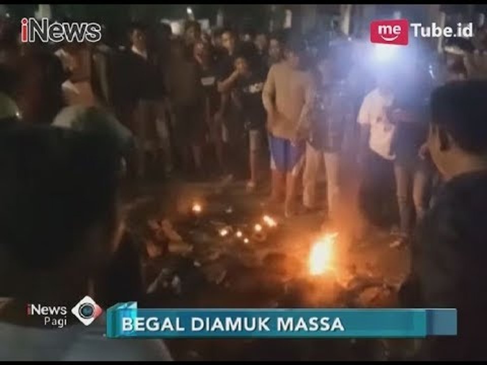 2 Begal di Makassar Diamuk Massa Hingga Nyaris Tewas - iNews Pagi 15/01