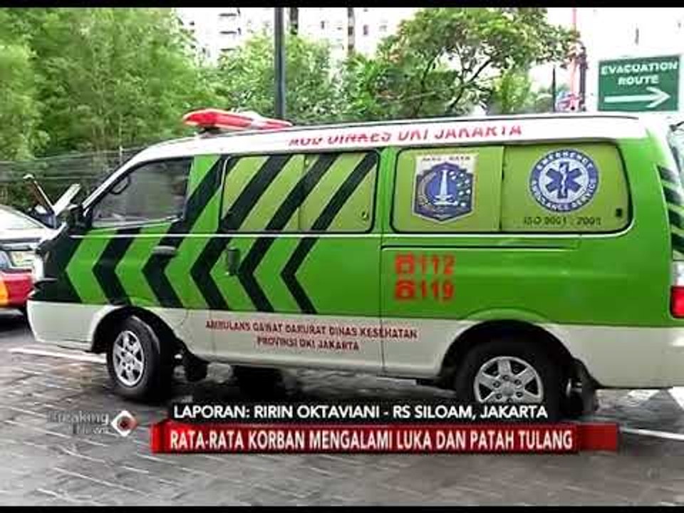 30 Orang Dibawa Ke Rumah Sakit Siloam, Terkait Robohnya Selasar Gedung BEI - Breaking News 15/01