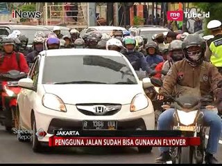 Dibuka Pagi Ini, Begini Kondisi Lalin di Flyover Pancoran - Special Report 15/01