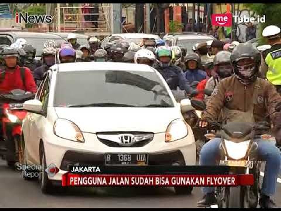 Dibuka Pagi Ini, Begini Kondisi Lalin di Flyover Pancoran - Special Report 15/01
