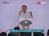 Kunker ke Tegal, Presiden Jokowi Bagikan Gratis 5.500 Sertifikat Hak Atas Tanah - iNews Pagi 16/01