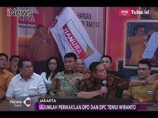 16 Orang Perwakilan DPD Hanura Bertemu Wiranto untuk Desak Munaslub - iNews Sore 16/01