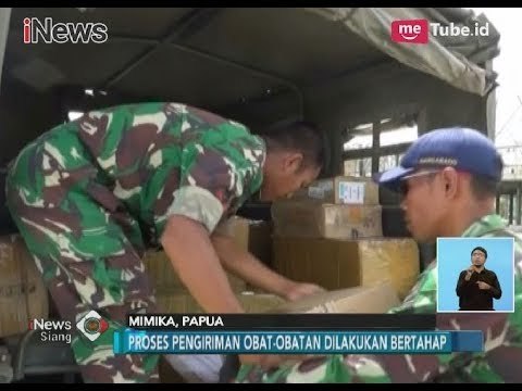 Wabah Campak, TNI Kirim 800 Kg Obat-obatan ke Asmat - iNews Siang 17/01