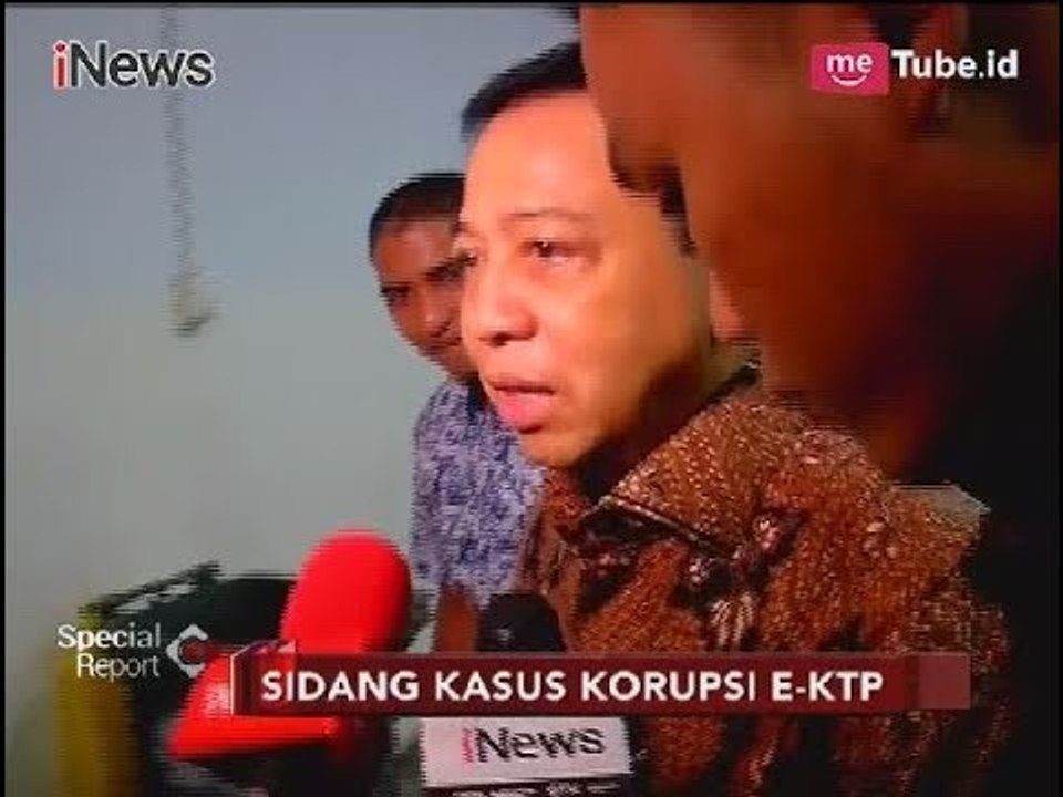 JPU Hadirkan 6 Orang Saksi dalam Sidang Setnov Kali ini - Special Report 18/01