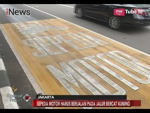 Jalur Khusus Motor di Thamrin Harus Dipatuhi Pengendara Lalu Lintas - Special Report 19/01