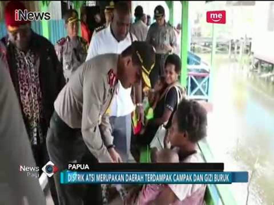 Pantau Campak, Tim Kemanusian Polda Papua Kunjungi Kabupaten Asmat - iNews Pagi 19/01