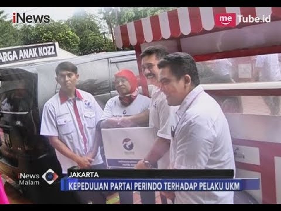 Peduli UKM, Perindo Bagikan Gerobak Gratis di Jakarta Utara - iNews Malam 19/01