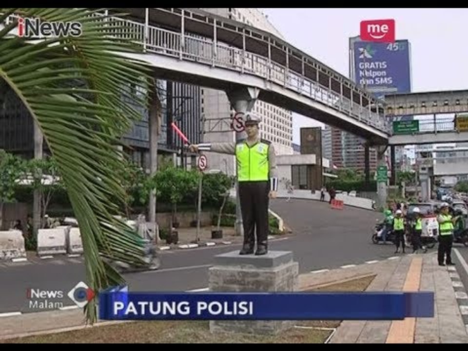 Jangan Kaget! "Polisi" Ini Akan Berdiri Selama 24 Jam Mengatur Lalu Lintas - iNews Malam 19/01