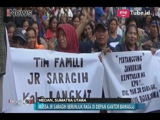 Download Video: Massa JR Saragih-Ance Selian Lakukan Unjuk Rasa di Depan Kantor Bawaslu - iNews Pagi 04/03