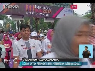 Hari Perempuan International, MNC Insurance & IBCWE Gelar Heforshe Run 2018 - iNews Siang 05/03