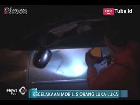 Rem Tidak Berfungsi, Mini Bus Terjun ke Jurang Sedalam 15 Meter - iNews Pagi 05/03