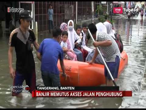 Terendam Banjir, Akses Jalan Penghubung Kota Tangerang Terputus - Special Report 05/03