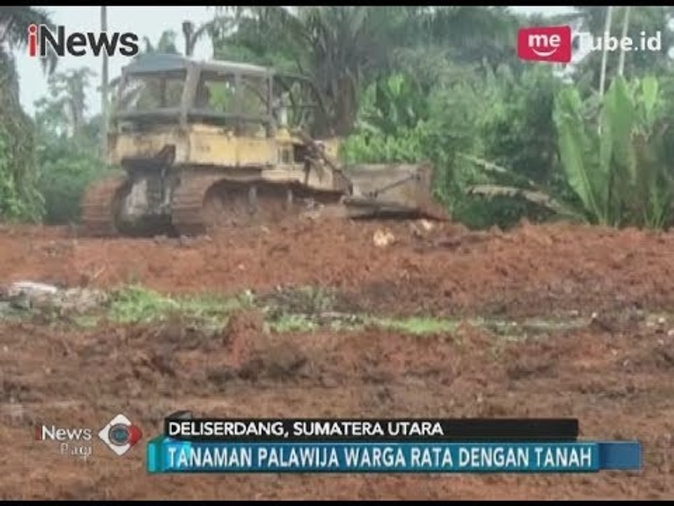 Gugatan Masih Diproses Pengadilan, PTPN 2 Enggan Tunda Pembersihan Lahan - iNews Pagi 23/01