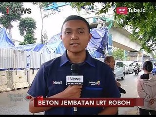 Pasca Robohnya Beton LRT, Polisi Periksa Sejumlah Saksi - Special Report 22/01