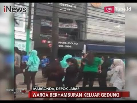 Kondisi Kepanikan Warga Depok Saat Merasakan Kuatnya Gempa di Banten - Breaking News 23/01