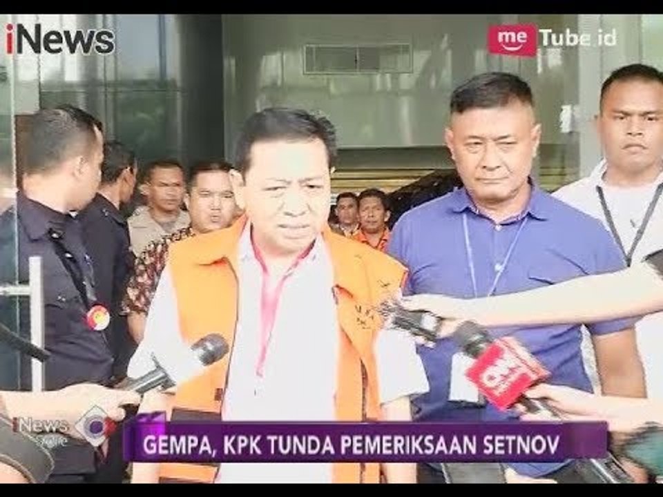 Gempa Banten Juga Membuat Pemeriksaan Setya Novanto di Tunda - iNews Sore 23/01