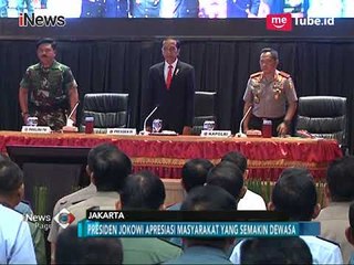 Di Rapim TNI/Polri, Jokowi Sebut Masyarakat Semakin Dewasa Berdemokrasi - iNews Pagi 24/01