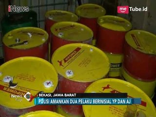 Rumah Pembuat Oli Palsu di Bekasi Digerebek Polisi - iNews Pagi 24/01