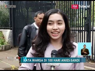 Ini Kata Warga Jakarta Soal 100 Hari Kerja Anies-Sandi - iNews Siang 24/01