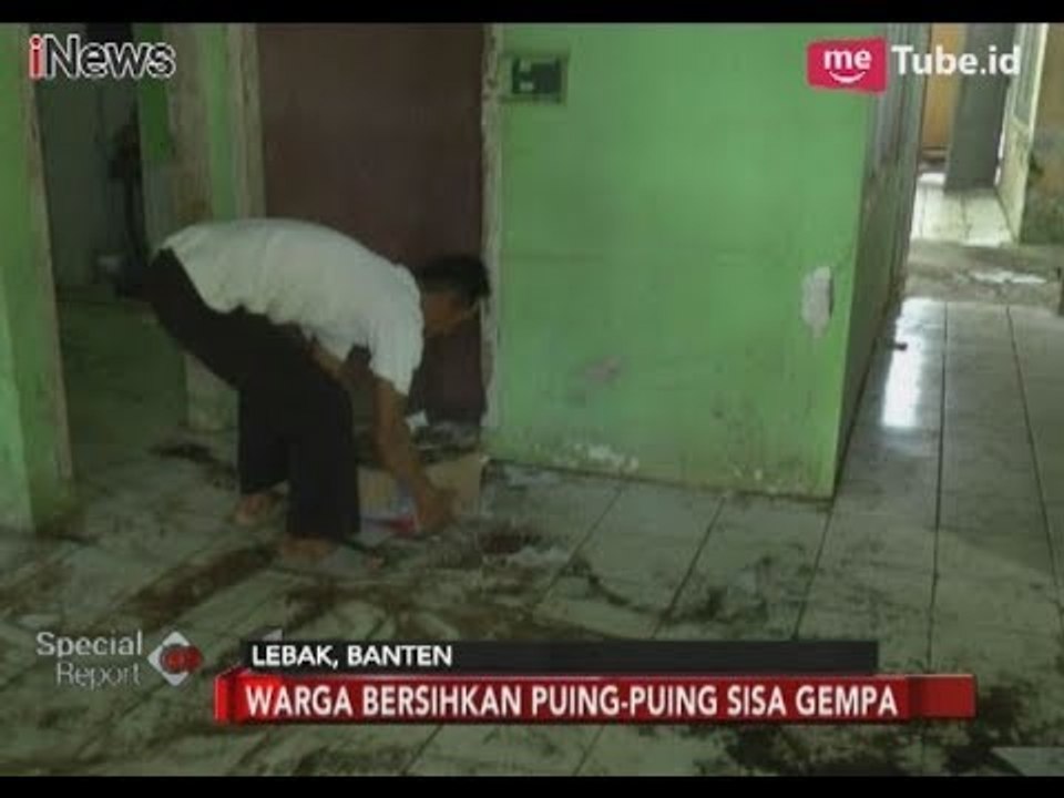 Kecamatan Panggarangan Lebak Paling Parah Terdampak Gempa - Special Report 24/01