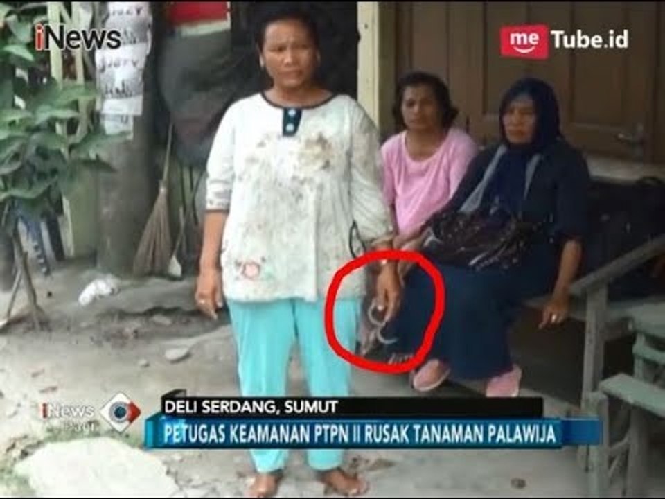 Ingin Rebut Tanah Adat, Pihak PTPN II Deli Serdang Pakai Kekerasan -  iNews Pagi 25/01