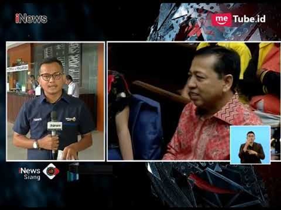 Jaksa Hadirkan Saksi Terpidana Korupsi di Sidang Setya Novanto Hari Ini - iNews Siang 25/01