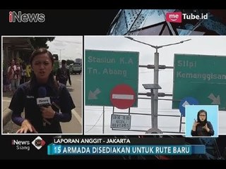 TransJakarta Kp. Melayu-Tanah Abang Tidak Melayani Rute Sebaliknya - iNews Siang 26/01