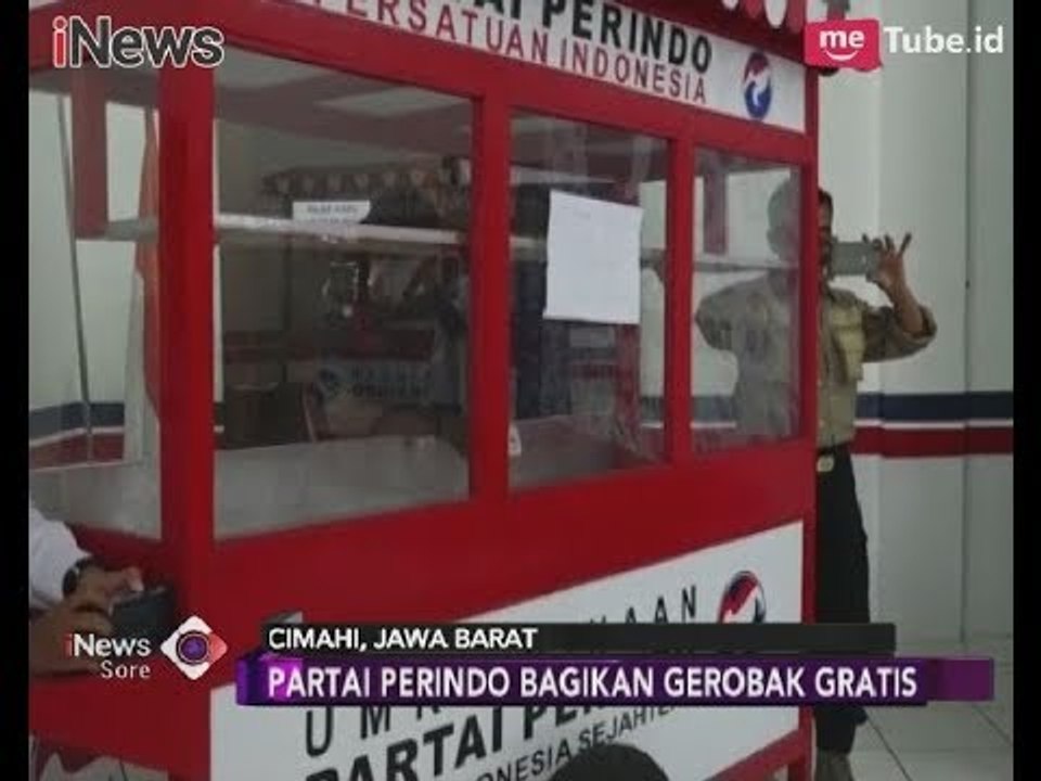 Memajukan Masyarakat, Perindo Akan Bagikan 100 Ribu Gerobak Secara Bertahap - iNews Sore 25/01