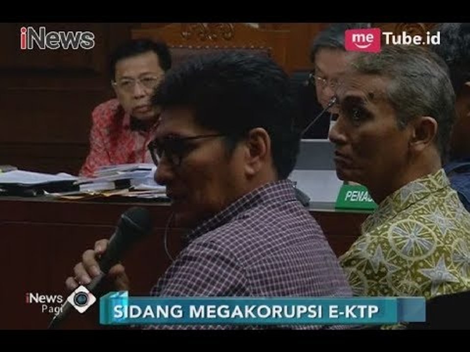 Nirwan Amir Sebut Nama SBY Dalam Sidang Proyek e-KTP - iNews Pagi 26/01